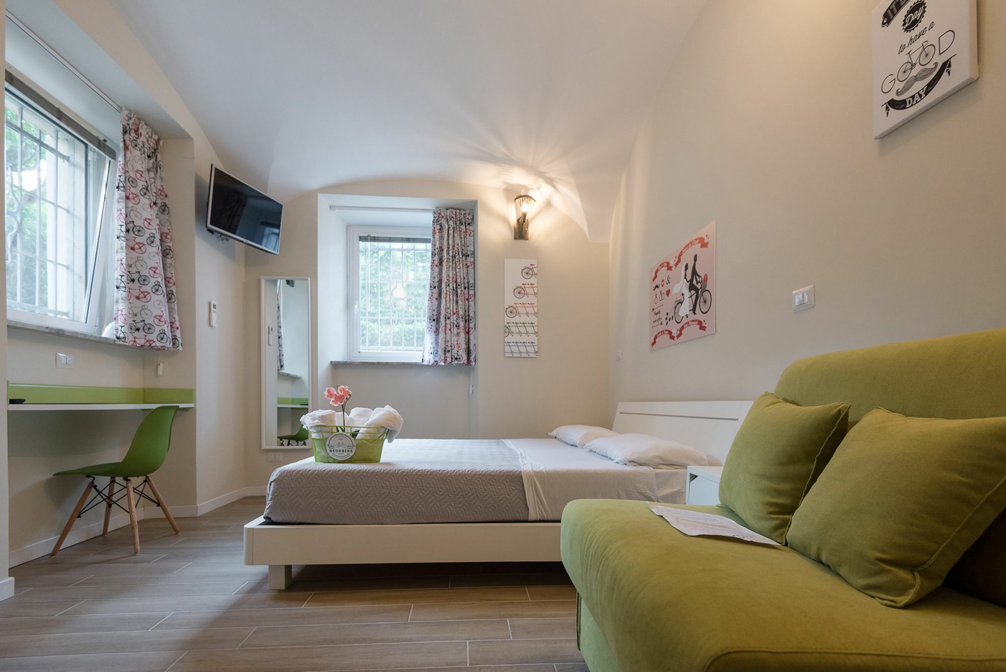 Casa de hóspedes Bed&bikerome 3*